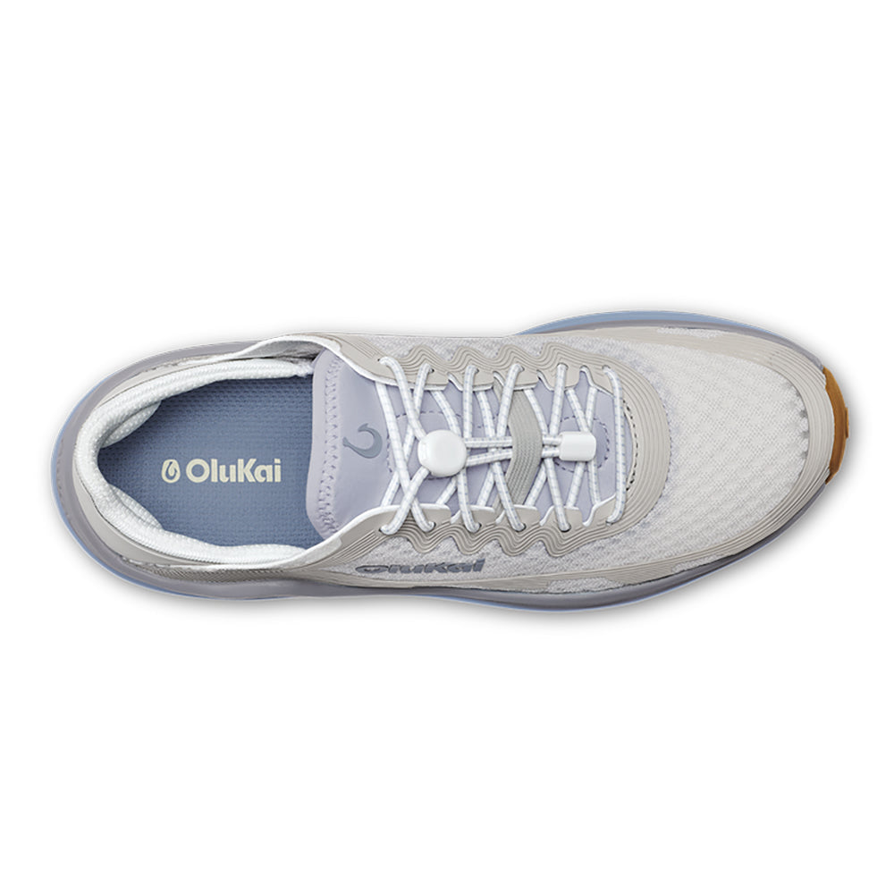 Olukai Ahi Womens Shoe WBNB-Bright WHite-Lanai Breeze 9.5