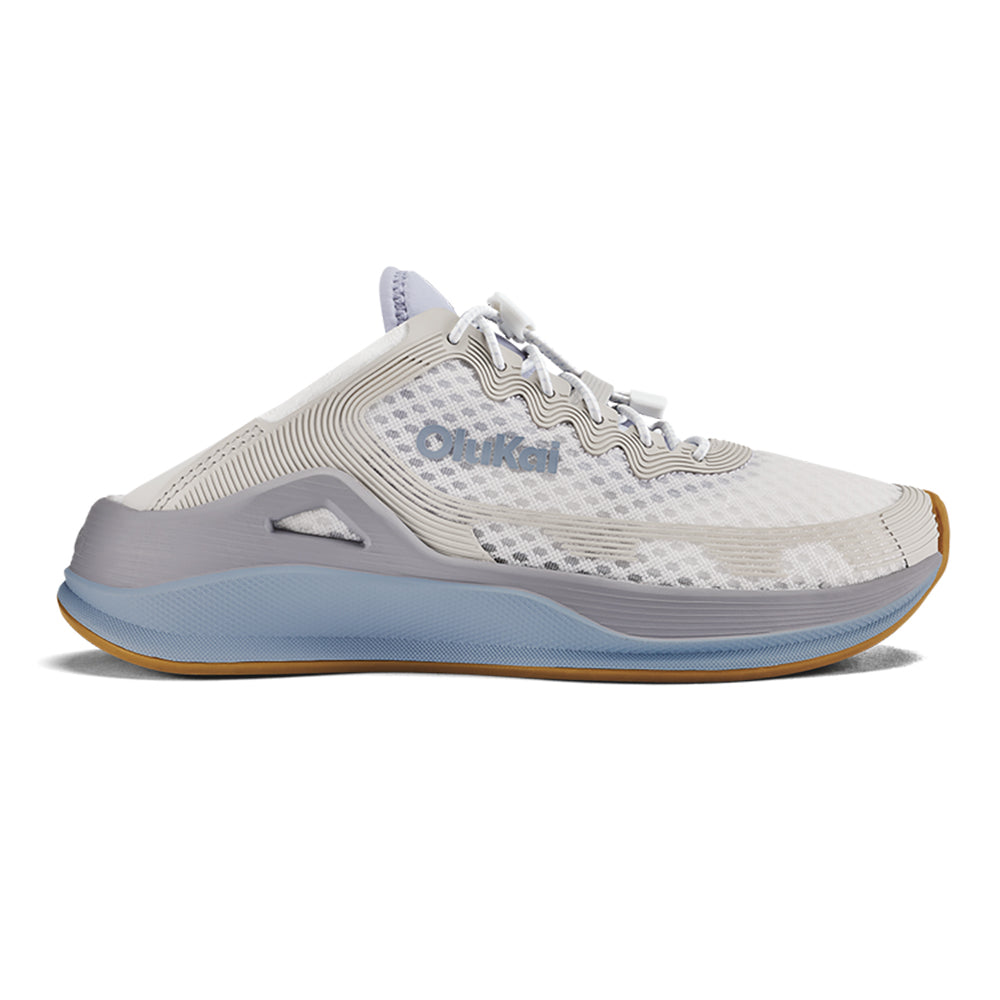 Olukai Ahi Womens Shoe WBNB-Bright WHite-Lanai Breeze 6.5