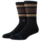 STANCE BOYD ST CREW SOCKS BR2-BROWN2 M