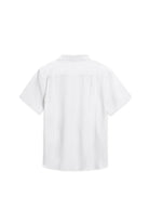 Vintage Summer LInen SS Botton Down Shirt White S