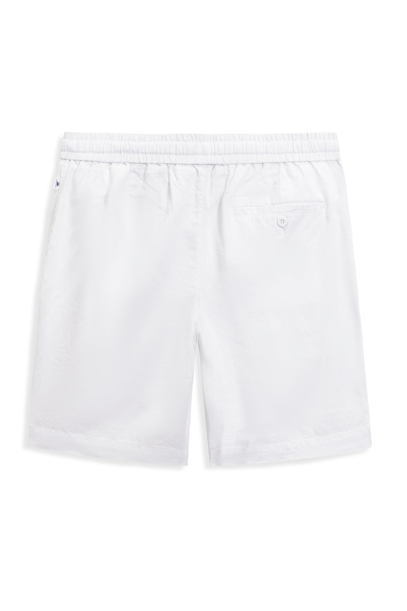 VINTAGE SUMMER MENS LINEN SHORT WHITE S
