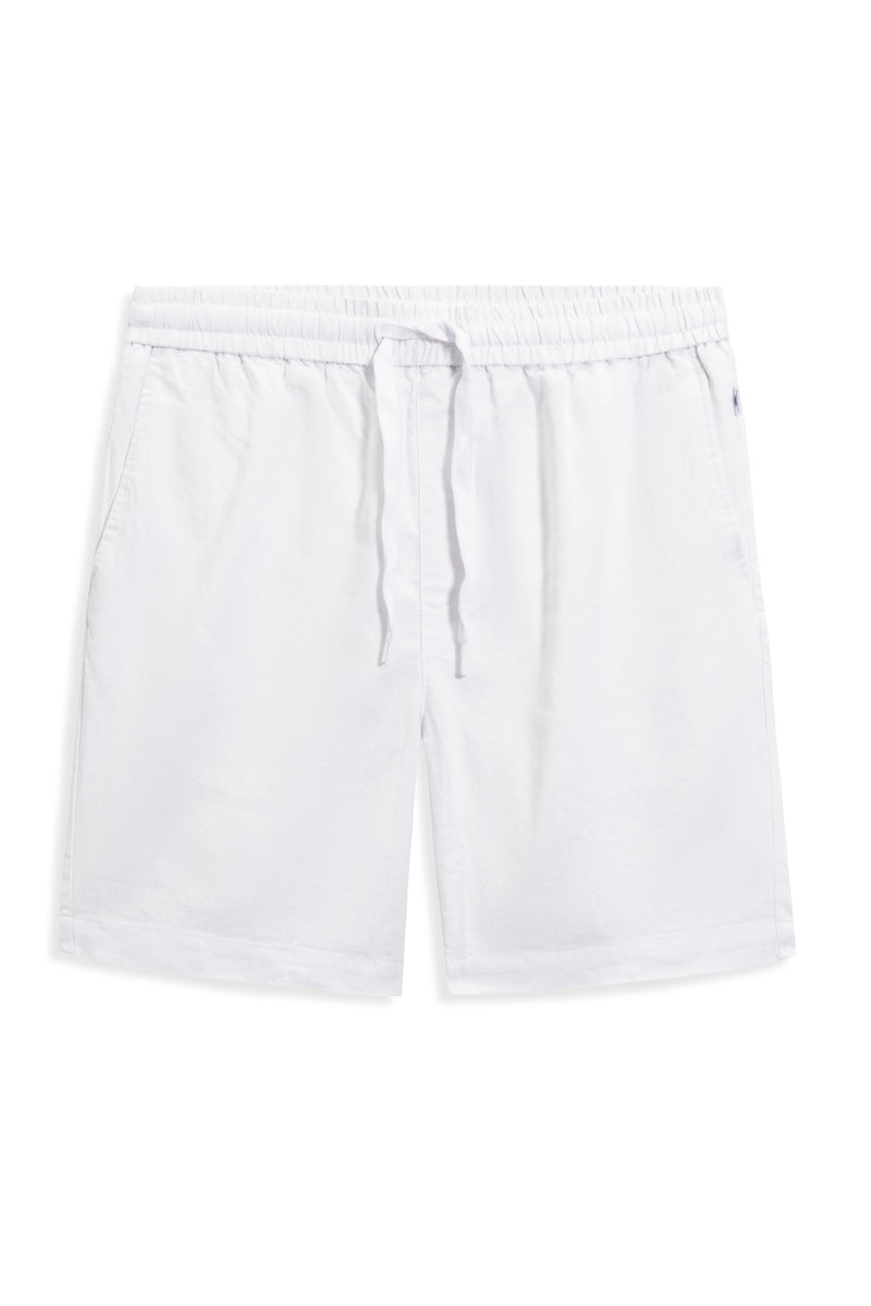 VINTAGE SUMMER MENS LINEN SHORT WHITE L