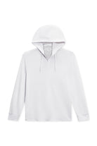 VINTAGE SUMMER BOUCLE JERSEY HOODIE WHITE XXL