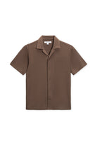 VINTAGE SUMMER MENS BEACH PIQUE CAMP SHIRT