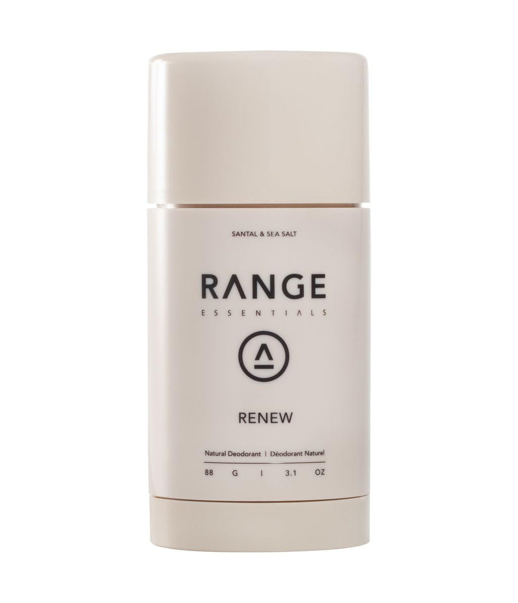 Range Essentials Renew Extra Strength Deodorant Santal & Sea Salt 2.6oz