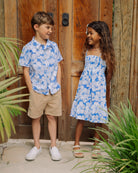 Feather 4 Arrow Dress MNB-MarinaBlue 2-3