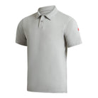 Florence Marine X Collared Short Sleeve Shirt LHG-Light Heather Grey L
