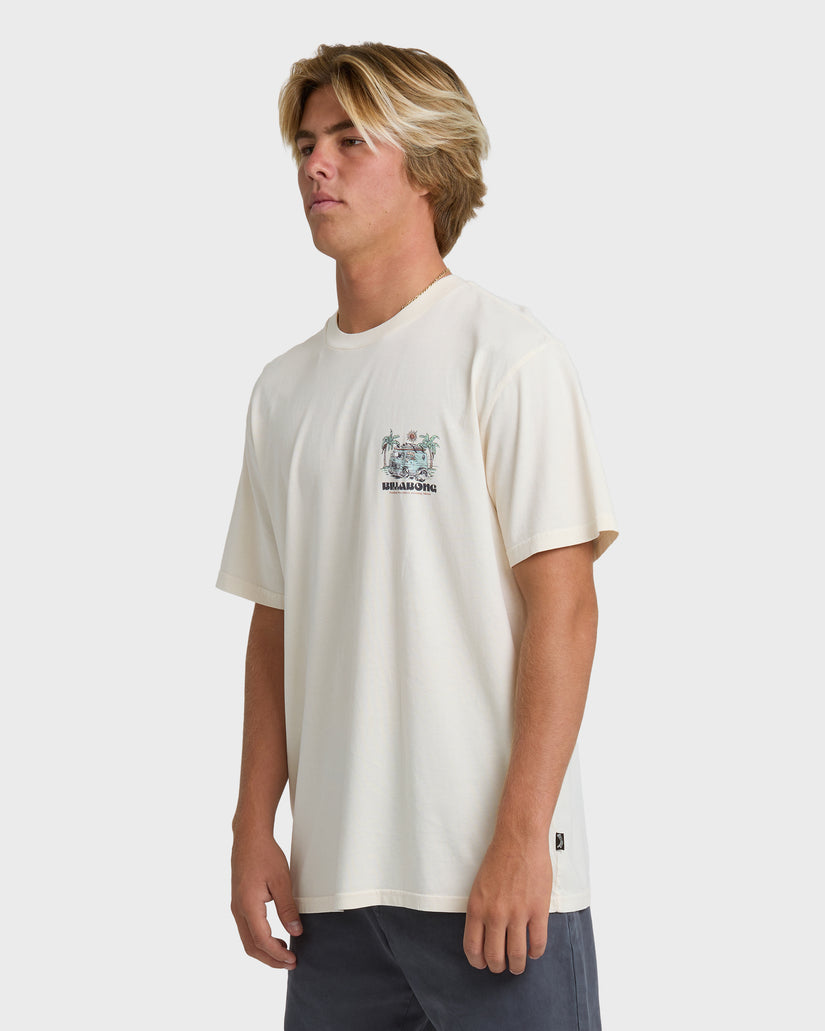 BILLABONG RUSH TO RELAX WW PREMIUM SS OFW-OFF WHITE M