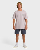 BILLABONG HERITAGE ARCH PREMIUM SS DLE-DUSTY PURPLE L