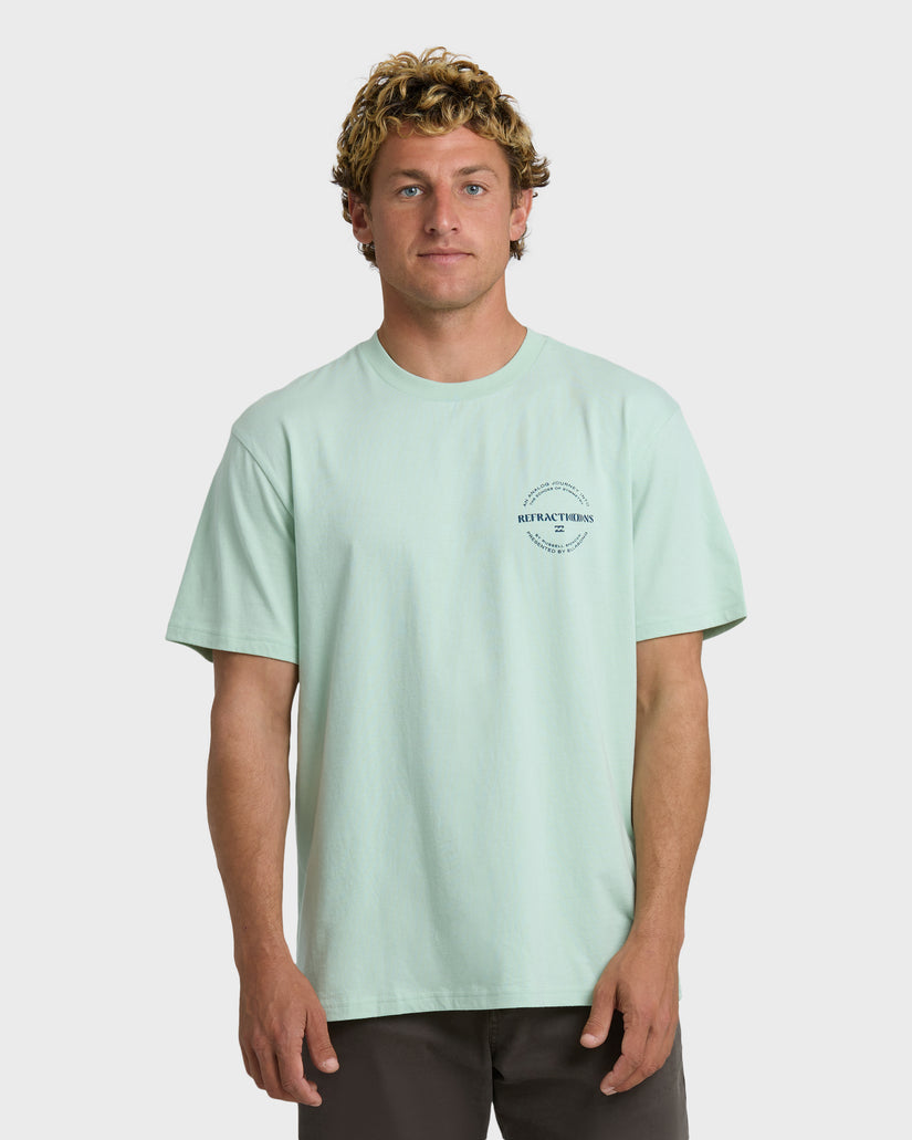 BILLABONG SYMMETRY PREMIUM SS VGR1-VINTAGE GREEN L