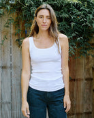 Outerknown Sojourn Ribbed Tank BWI-Bright White S