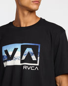 RVCA BALANCE BOX SS BLK-BLACK M