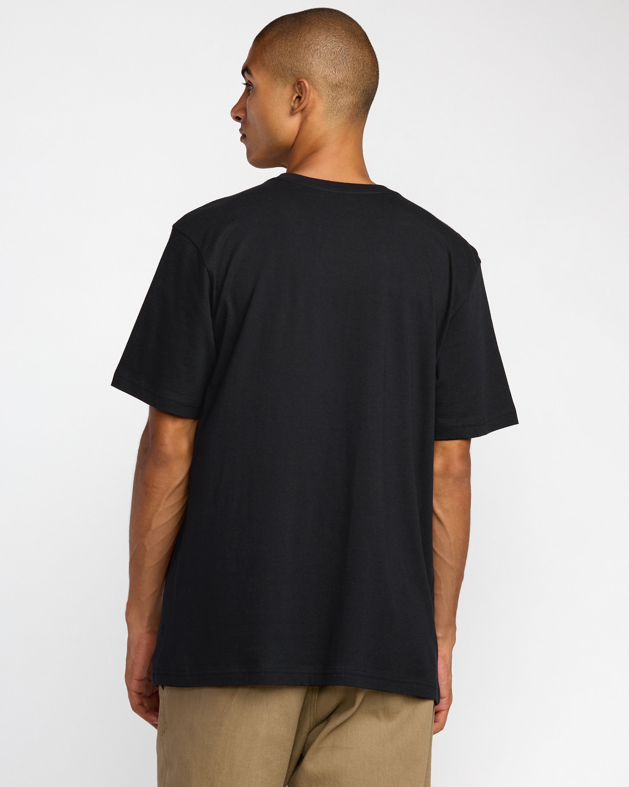 RVCA BALANCE BOX SS BLK-BLACK XL