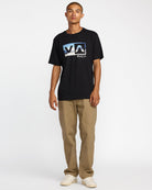 RVCA BALANCE BOX SS BLK-BLACK XXL