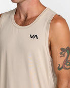 RVCA Sport Vent SL Tank LKH-LIGHT KHAKI M