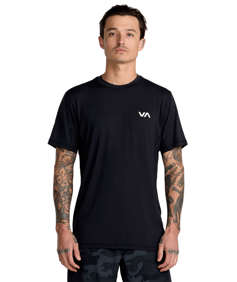 RVCA SPORT VENT SS BLK-BLACK M