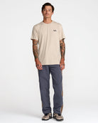 RVCA SPORT VENT SS LKH-LIGHT KHAKI L