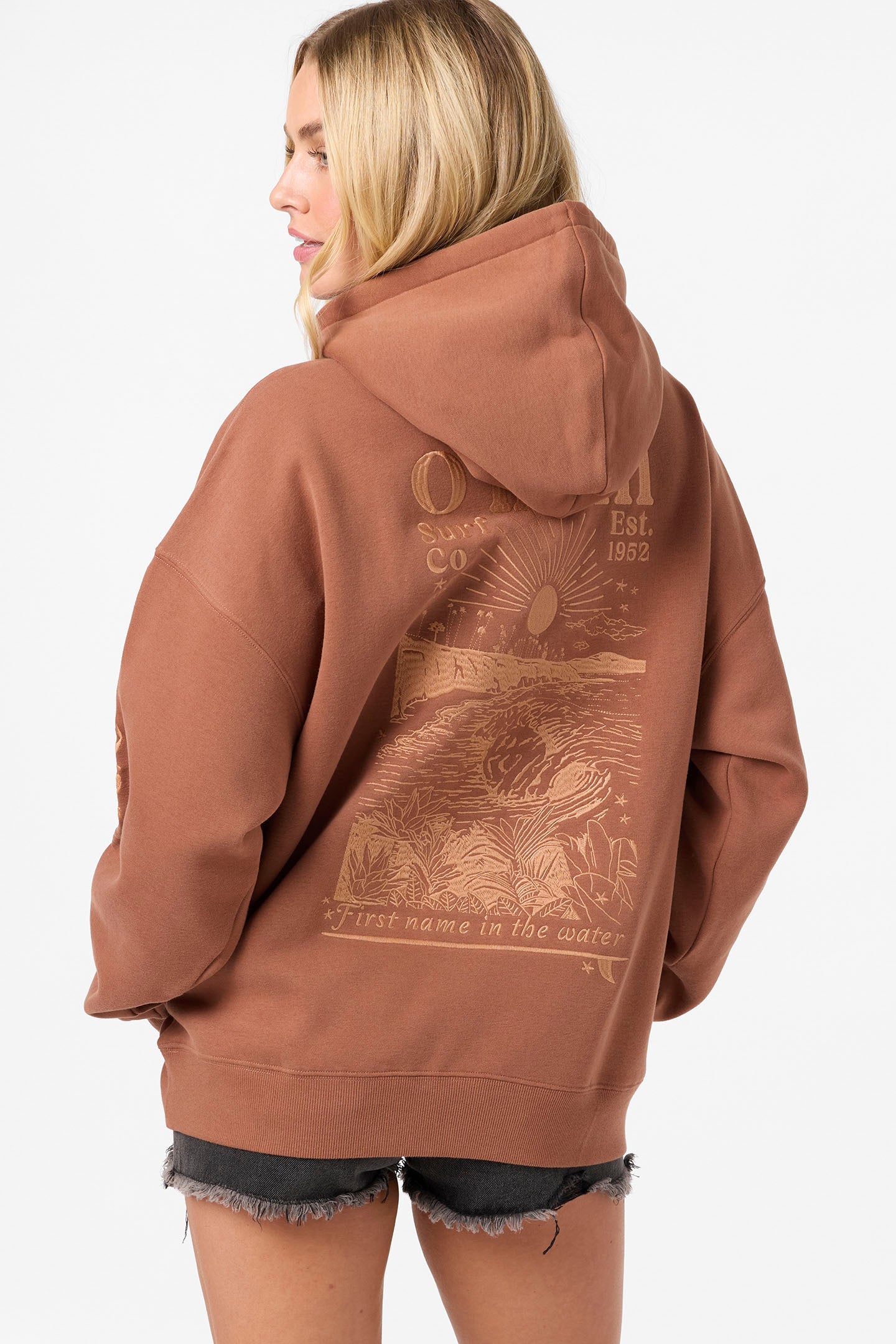 O'NEILL CHORE BREAK OVERSIZED HOODIE CBB M