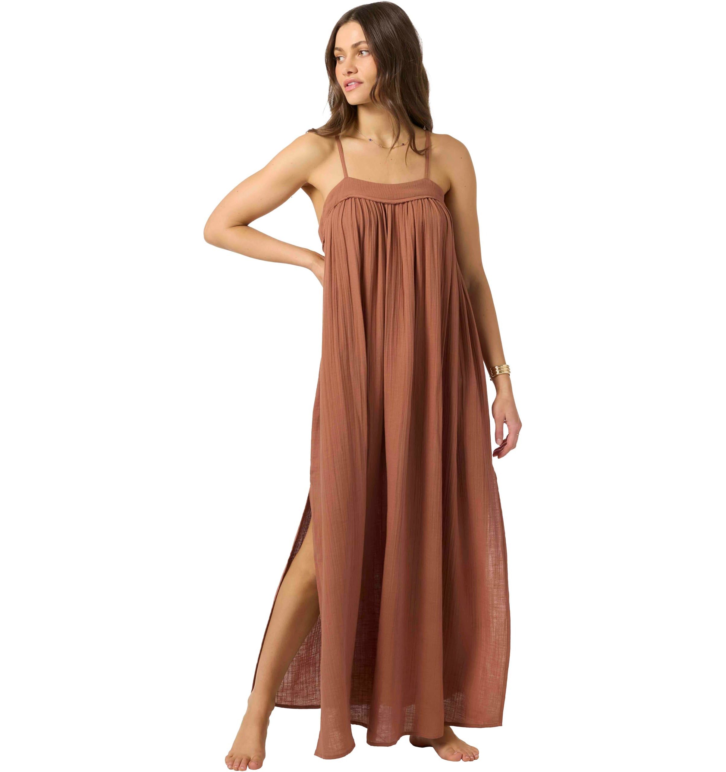 O'NEILL SWS SAI MAXI COVERUP DRESS CBB XS
