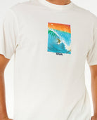 RIP CURL PACIFIC RINSE PSYCH TEE 3021-BONE M