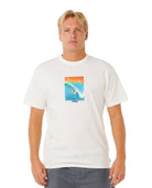 RIP CURL PACIFIC RINSE PSYCH TEE 3021-BONE XL
