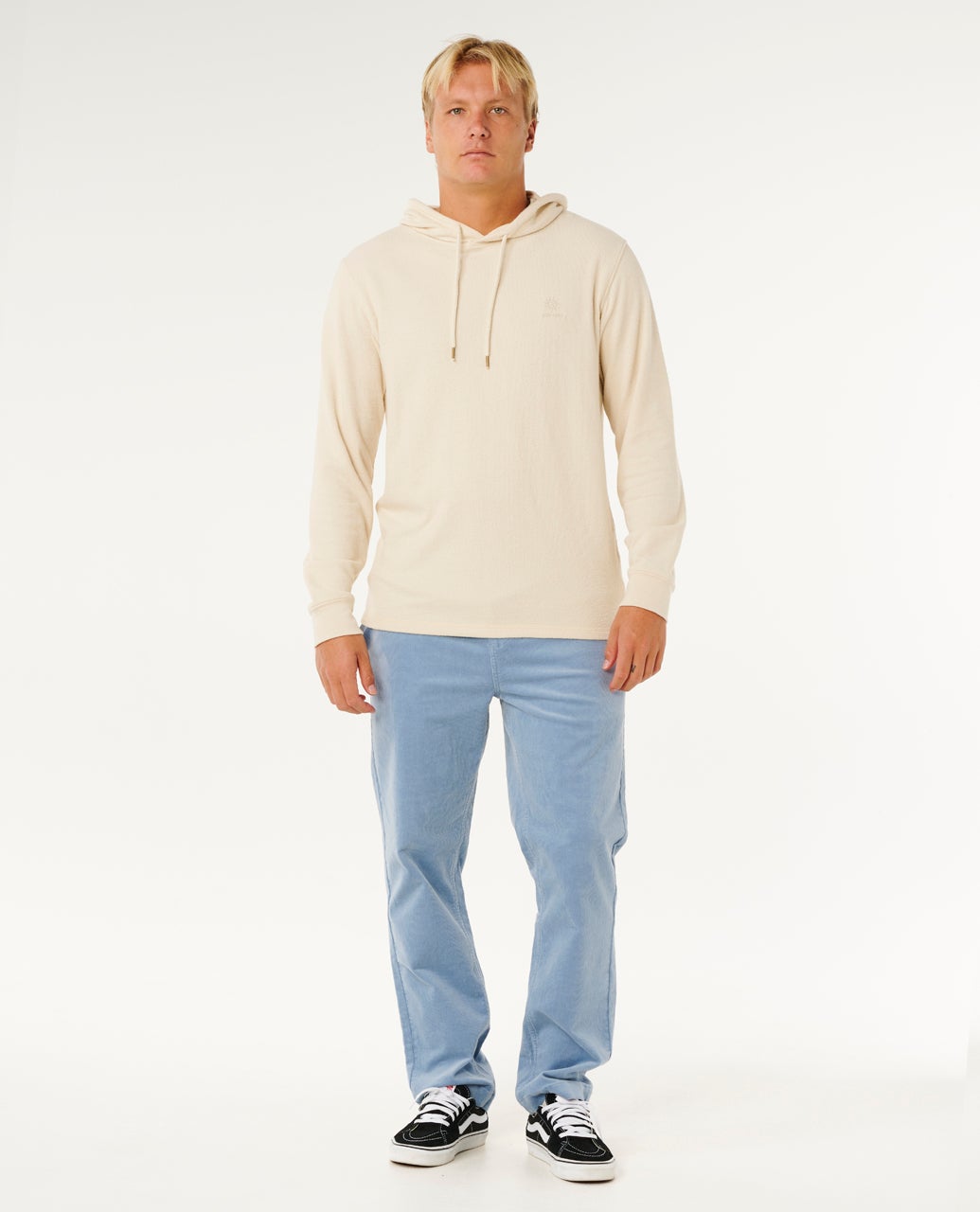 RIP CURL PACIFIC RINSE TEX HOOD 8861 - Vintage White S