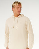 RIP CURL PACIFIC RINSE TEX HOOD 8861 - Vintage White L