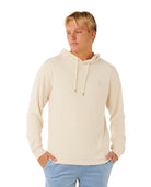RIP CURL PACIFIC RINSE TEX HOOD 8861 - Vintage White S