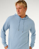 RIP CURL PACIFIC RINSE TEX HOOD 4737 - FADED DENIM S