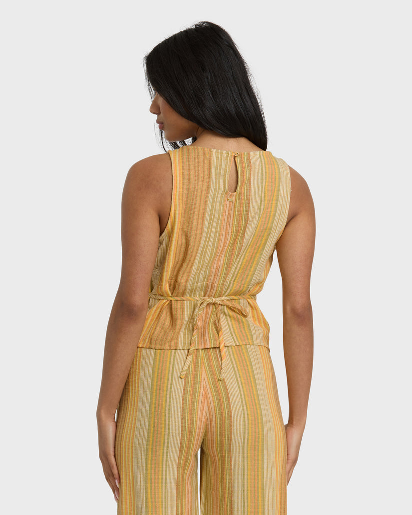 BILLABONG HAZY DAZE TOP BRM-BROWN MULTI M