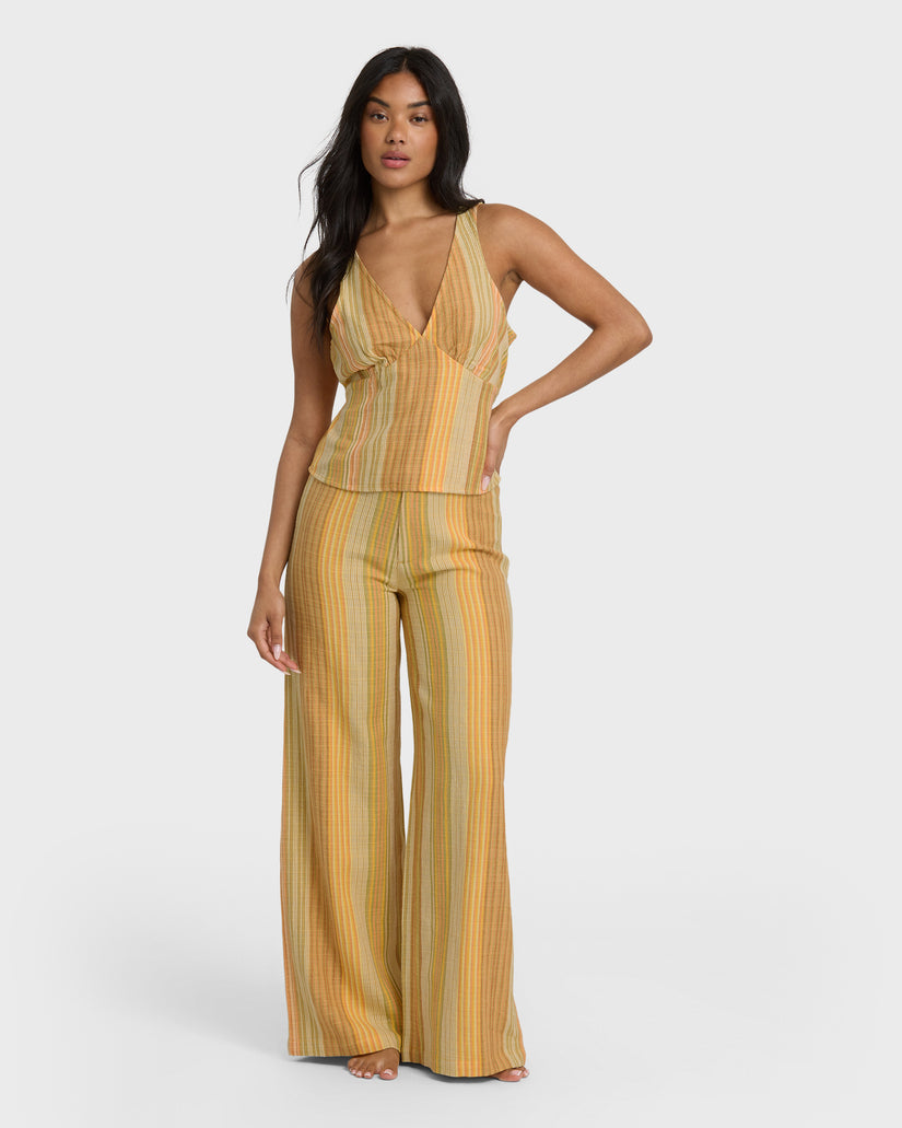 BILLABONG HAZY DAZE TOP BRM-BROWN MULTI XS