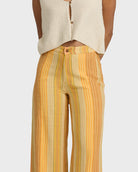 BILLABONG HAZY DAZE ELST PANT BRM-BROWN MULTI L
