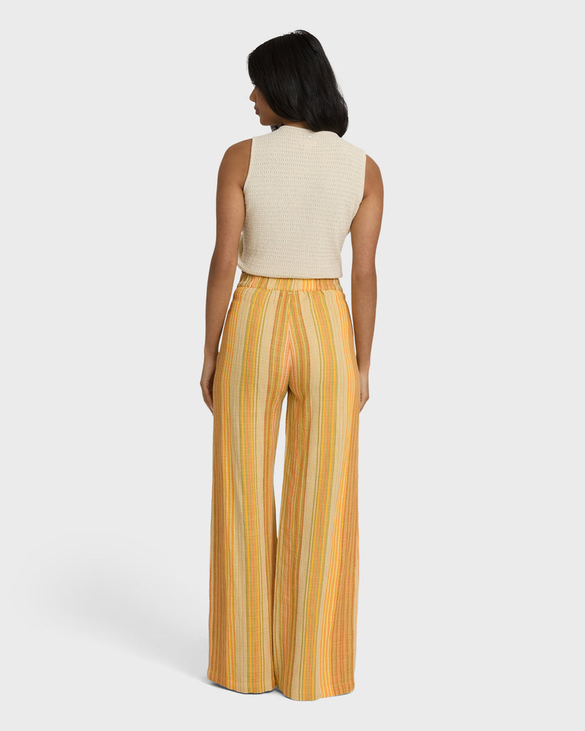 BILLABONG HAZY DAZE ELST PANT BRM-BROWN MULTI S