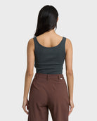 BILLABONG VACATION SOIL TANK OB1-OFF BLACK L