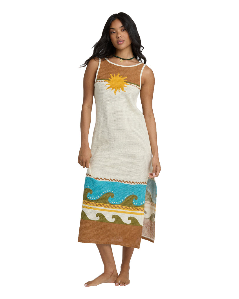 BILLABONG SOLAR BABE MIDI CFF-CARAMEL CAFE S