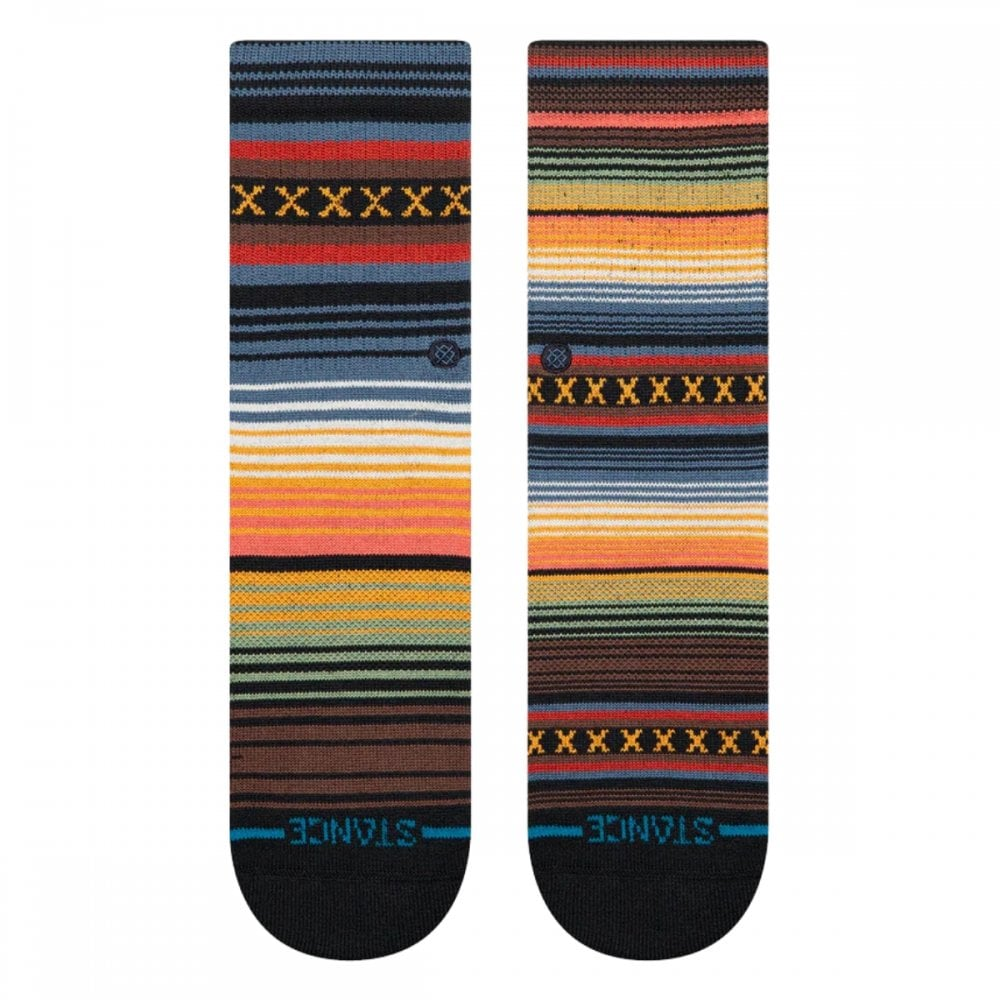 STANCE KIDS CURREN CREW BLK-BLACK L