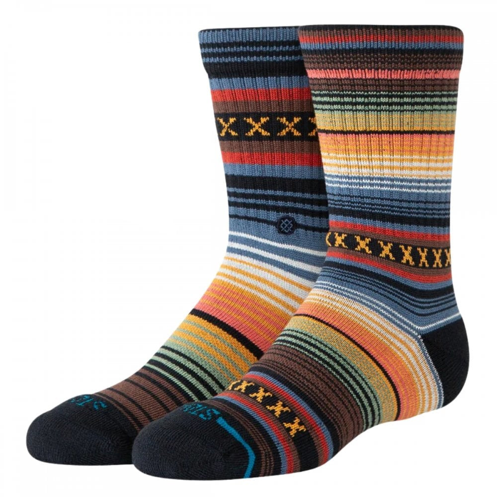 STANCE KIDS CURREN CREW BLK-BLACK L