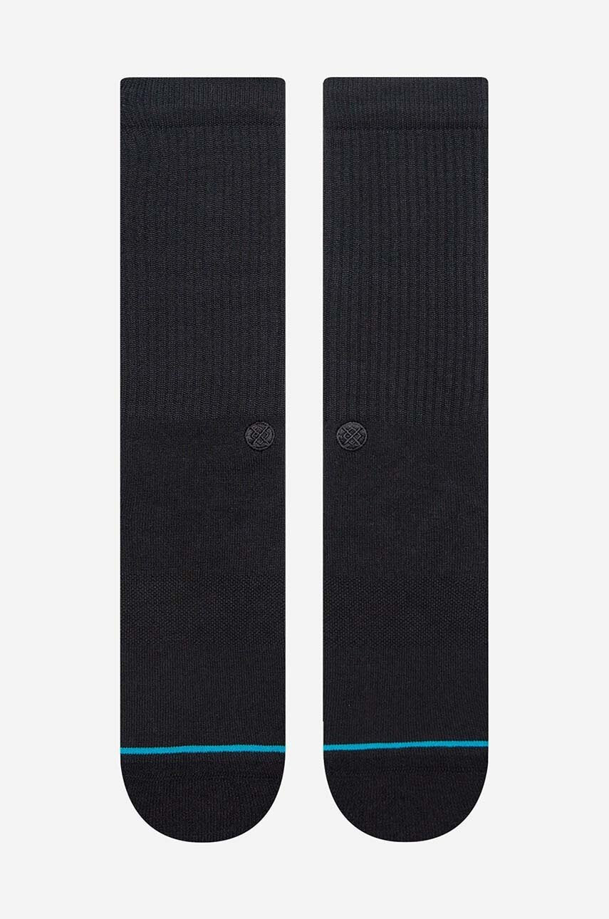 STANCE SHELTER MENS SOCK BLK-BLACK M