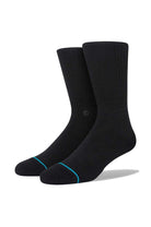 STANCE SHELTER MENS SOCK BLK-BLACK M
