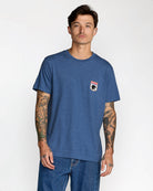RVCA PANTERO SS IND-INDIGO XL