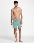RVCA VA PIGMENT ELASTIC SHORT 16 BHZ-BLUE HAZE XL