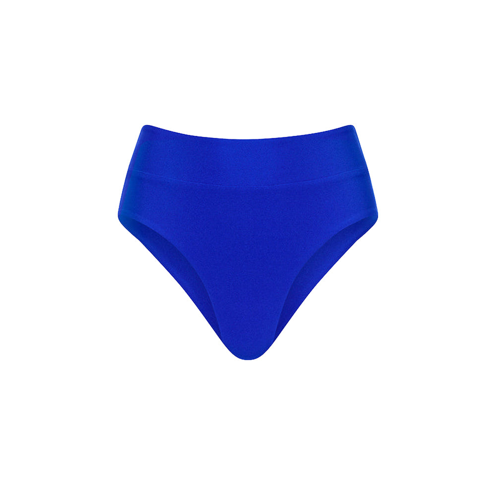 Kulani Kinis High Hip Cheeky Bkini Botom BLUELAGOON S