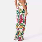 ROXY BEACH BLOSSOM TIE FRONT FOM-FLORAL MULTI L