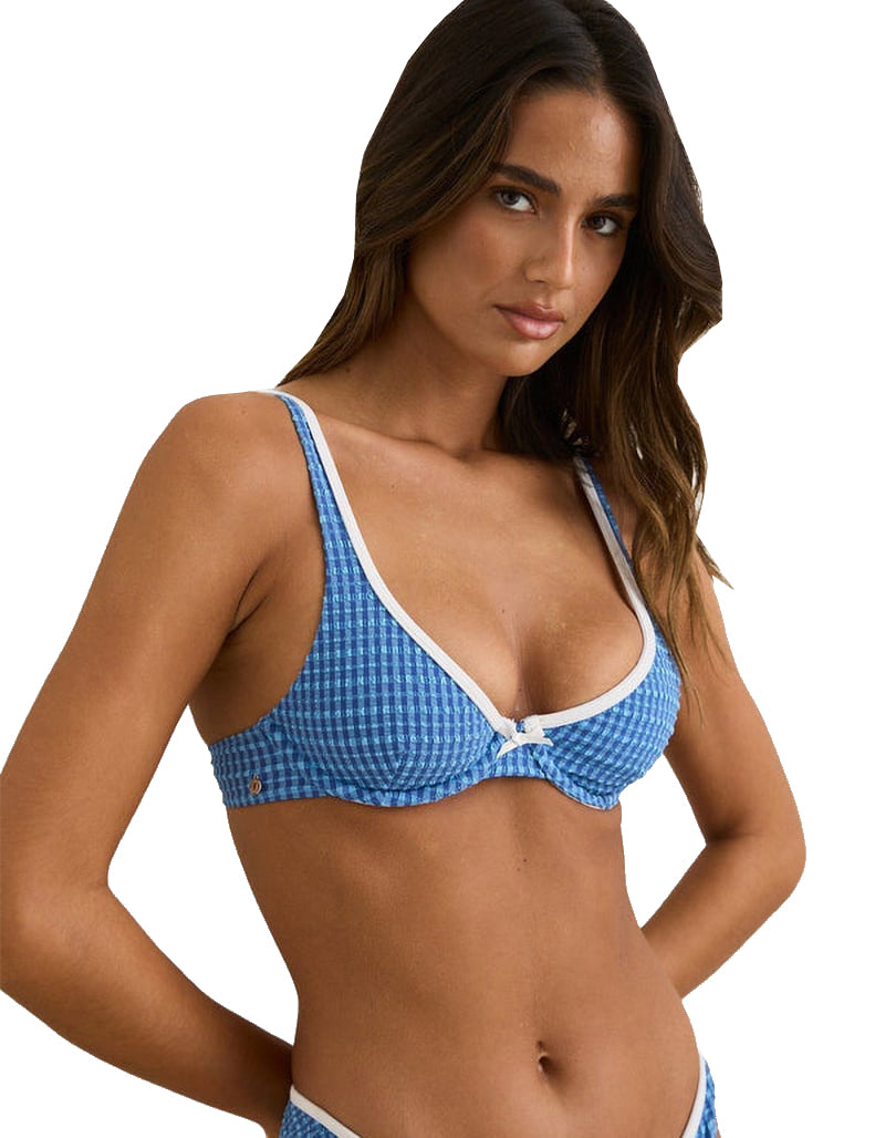 RHYTHM LOLA CHECK UNDERWIRE TOP