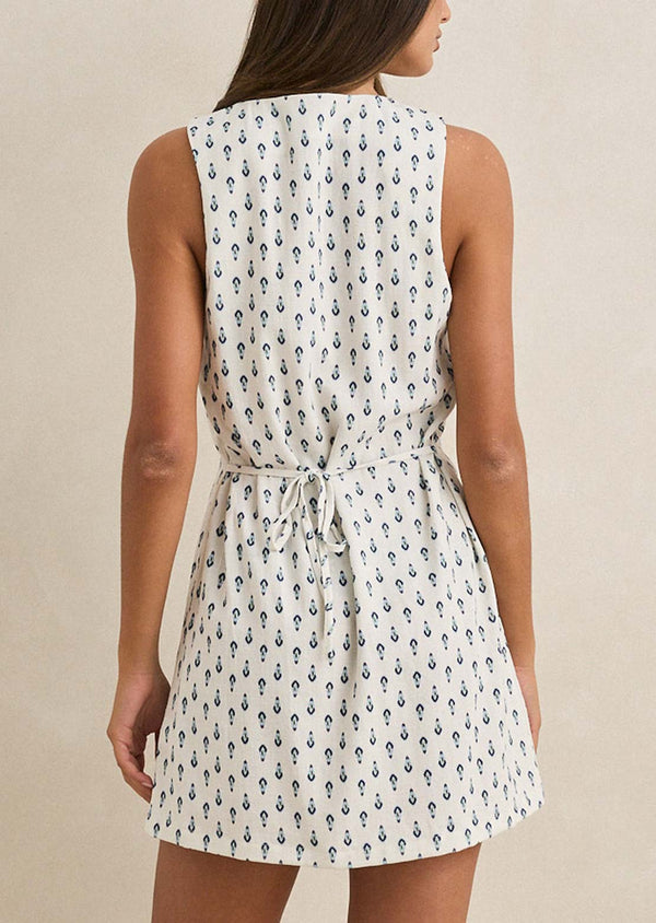 RHYTHM SEACLIFF MINI DRESS NAT-NATURAL 3M