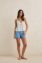 RHYTHM SEACLIFF CAMI TOP NAT-NATURAL 2S