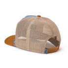 Seager Branded Trucker Snapback Blue/Tan O/S