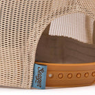 Seager Branded Trucker Snapback Blue/Tan O/S