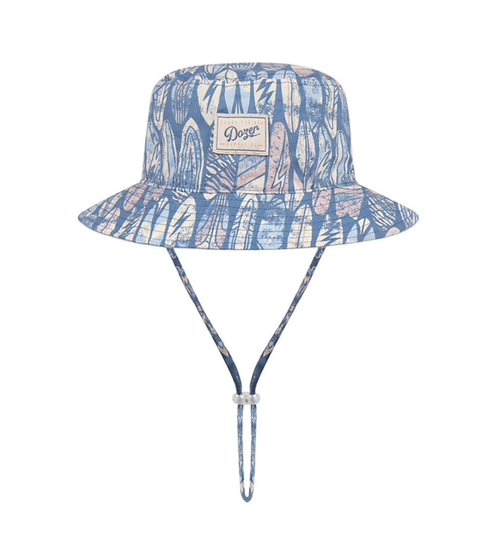 Dozer Boys Bucket Hat Bremer  Teal 5+