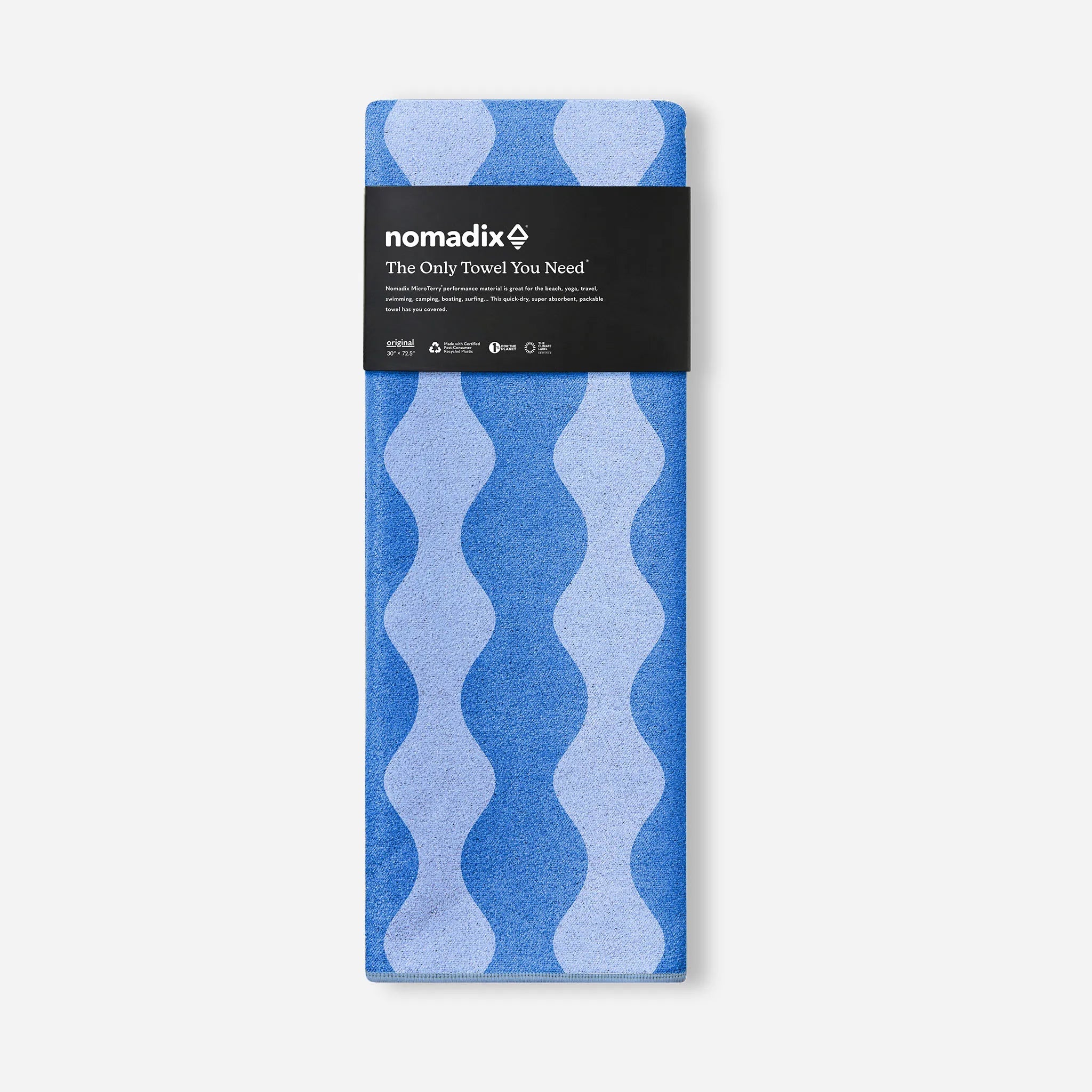 Nomadix Beach Towel CoastalBlue 30x72.5